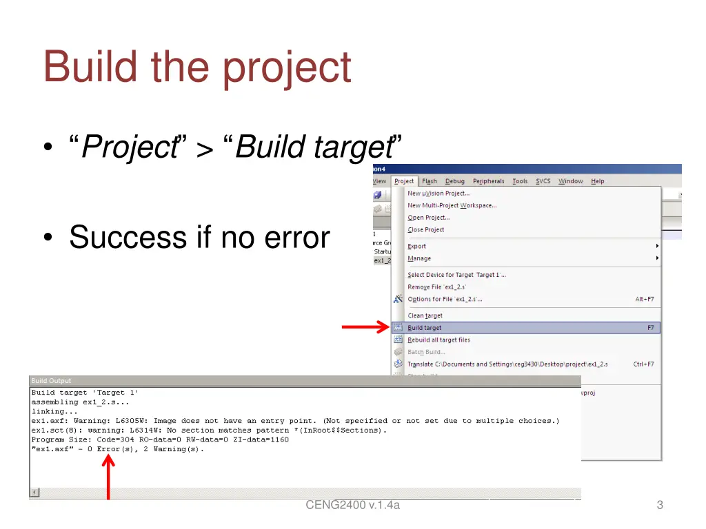 build the project