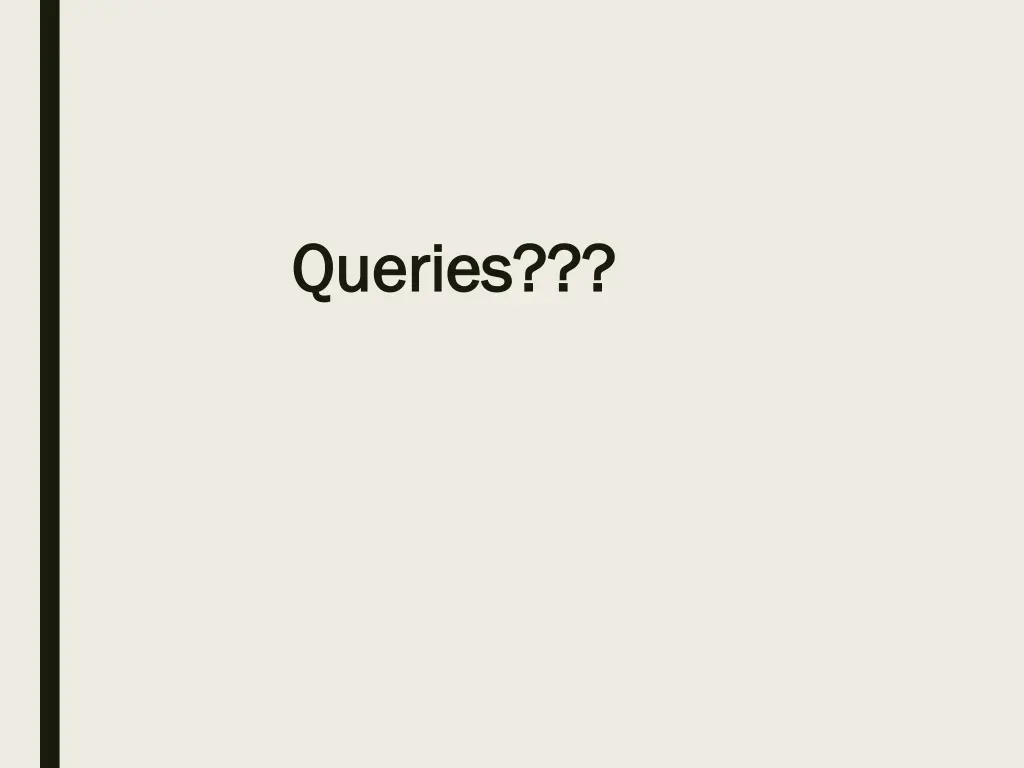 queries queries