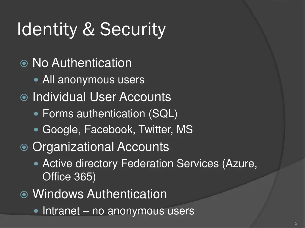 identity security