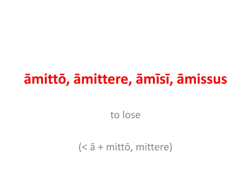 mitt mittere m s missus