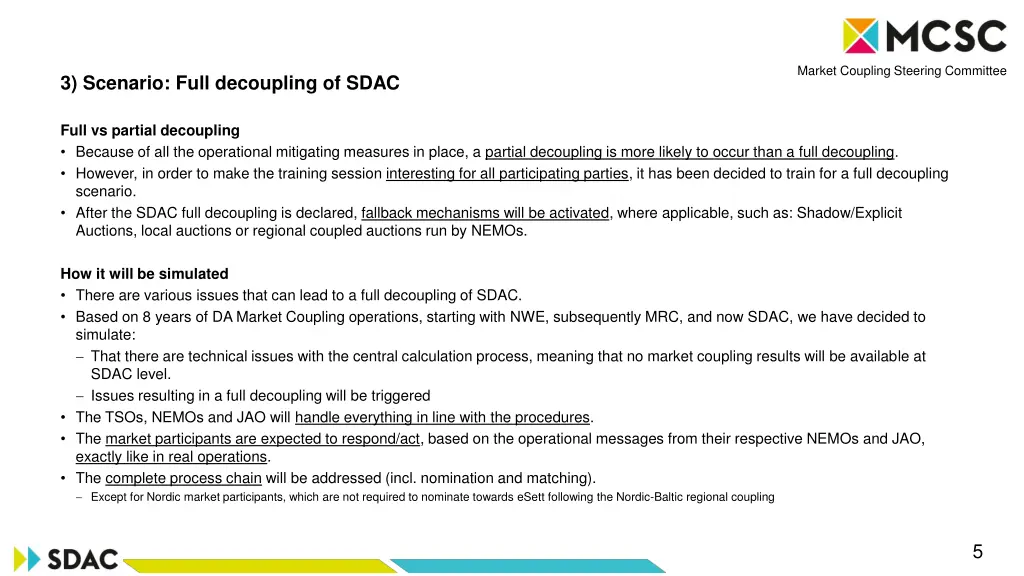 market coupling steering committee 4