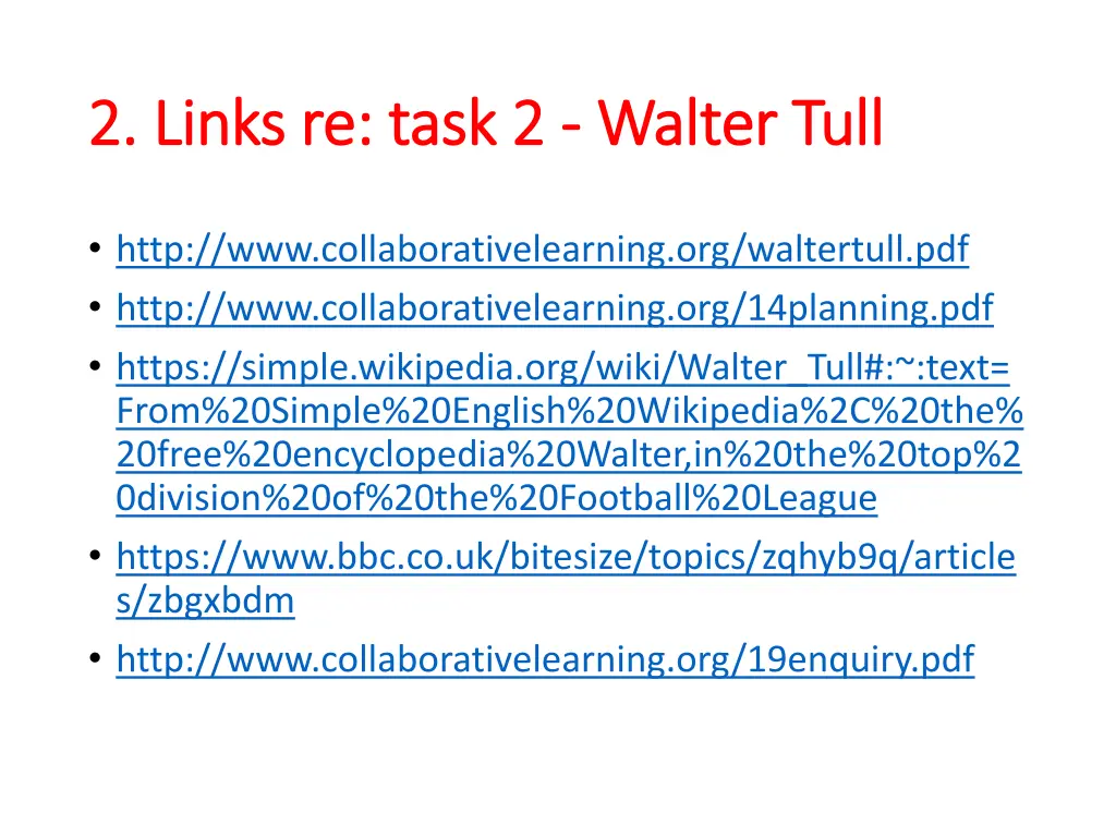 2 links re task 2 2 links re task 2 walter