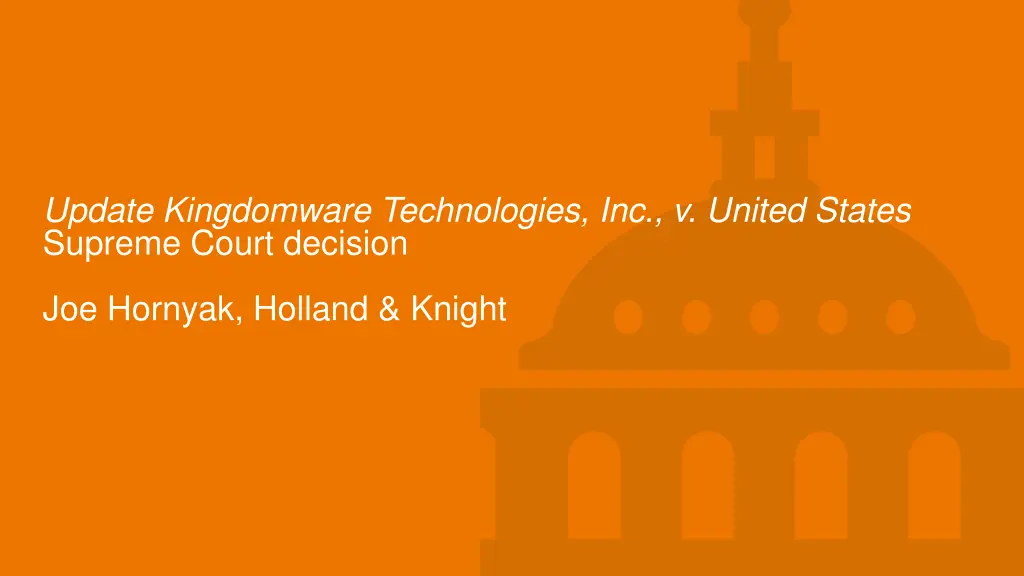 update kingdomware technologies inc v united