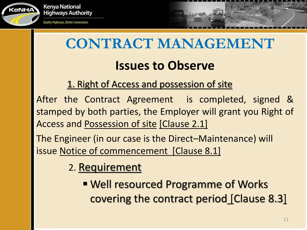 contract management