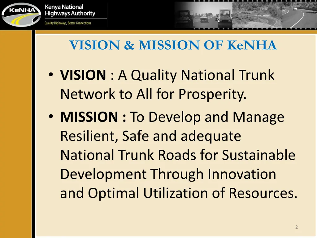 vision mission of kenha