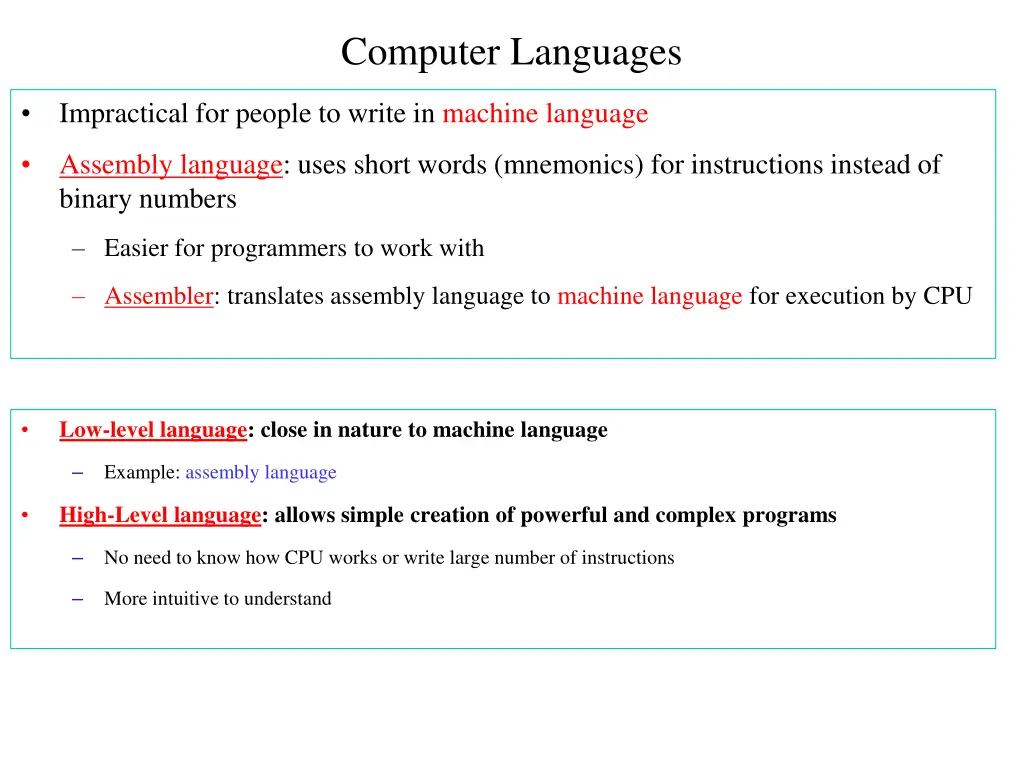 computer languages