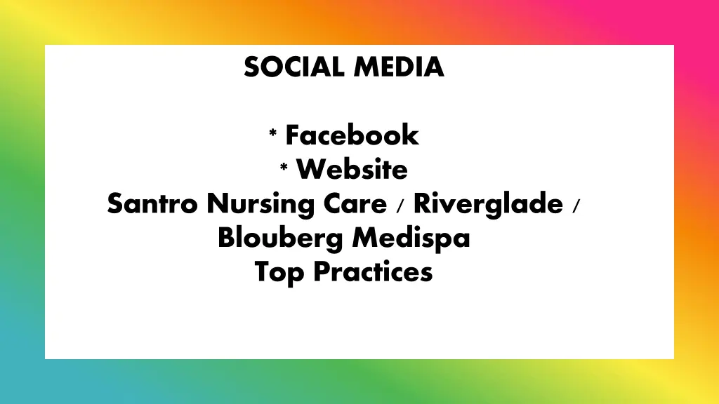 social media