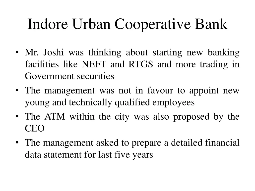indore urban cooperative bank 1
