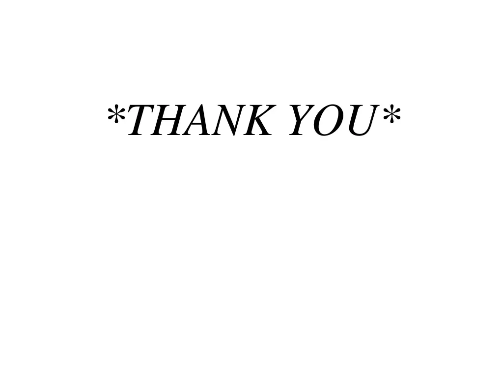 thank you