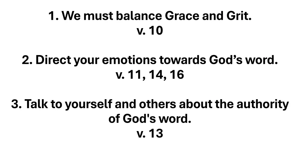 1 we must balance grace and grit v 10 2