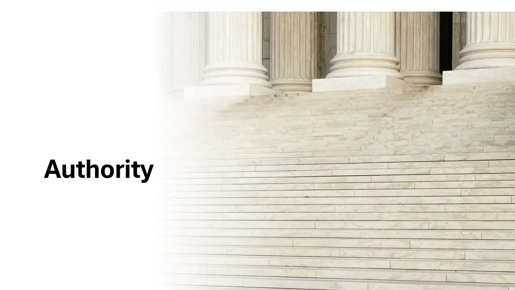 authority