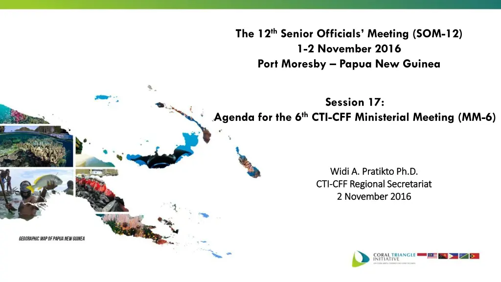 the 12 th senior officials meeting