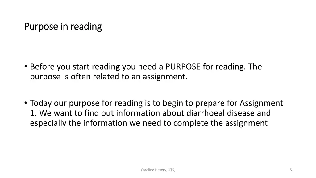 purpose in reading purpose in reading