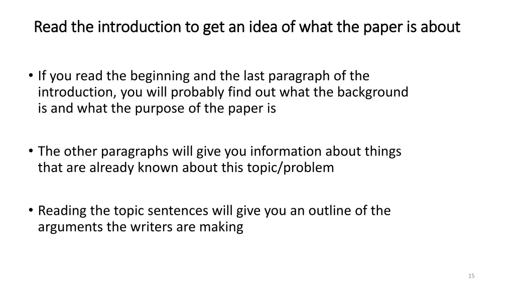 read the introduction to get an idea of what