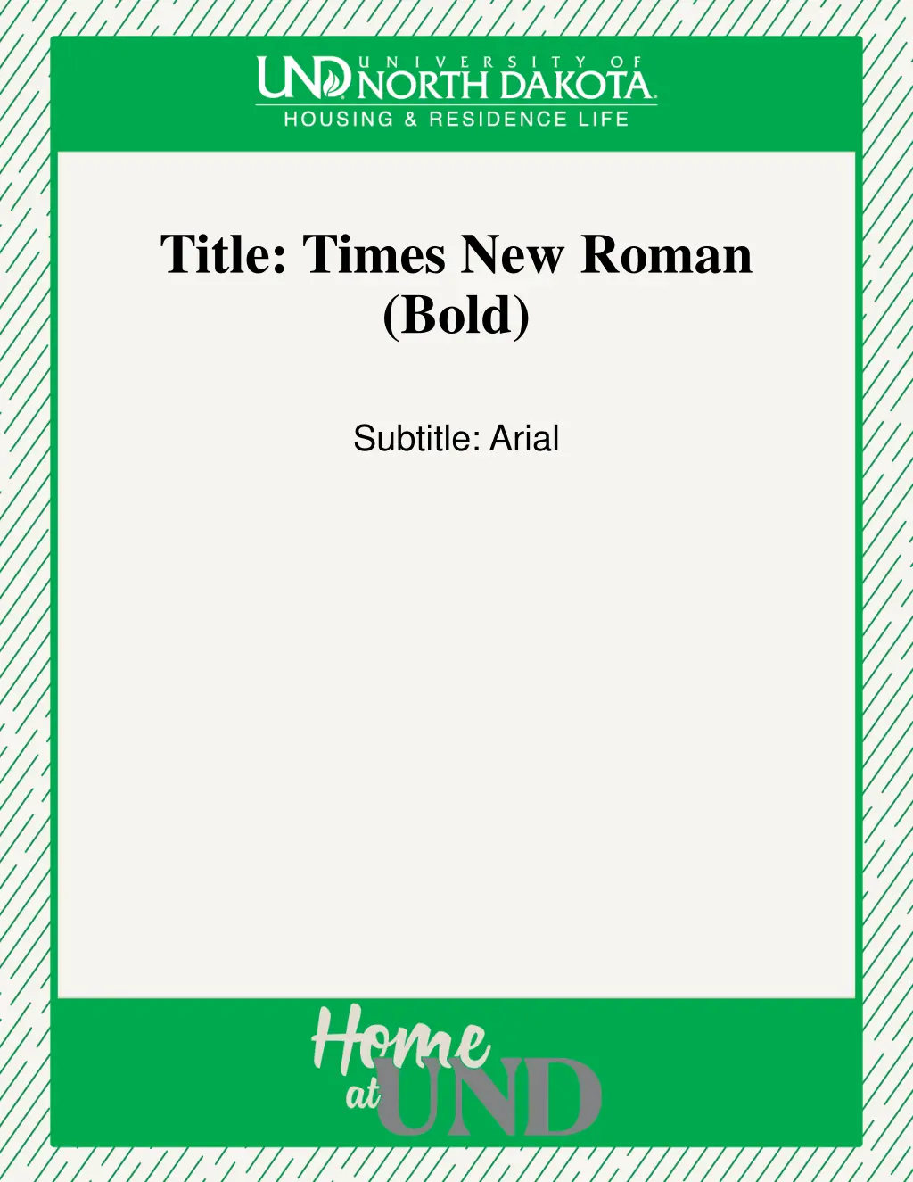 title times new roman bold