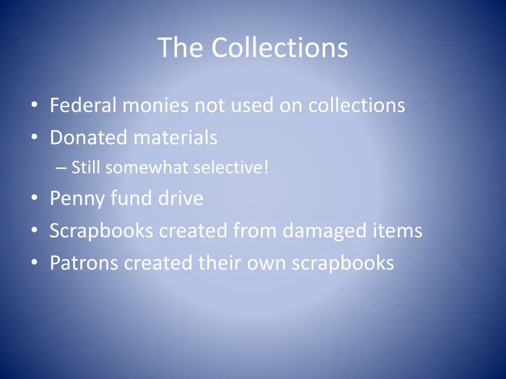 the collections 1