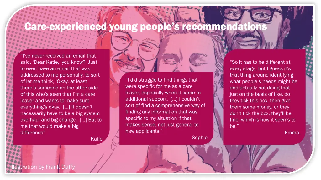 care care experienced young people