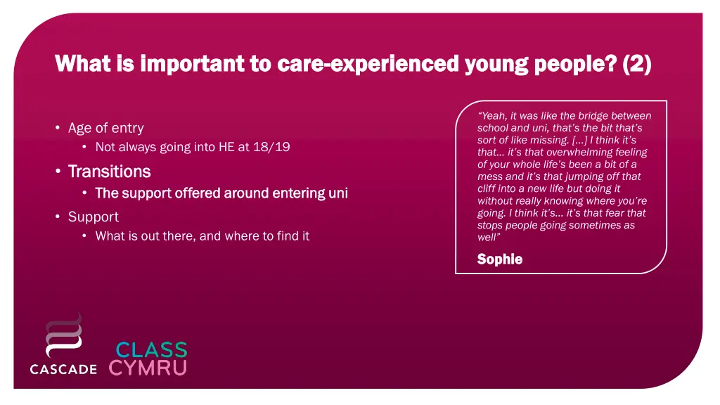 what is important to care what is important 1
