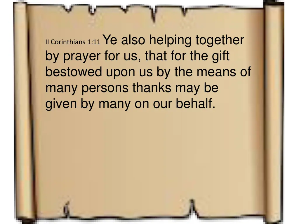 ii corinthians 1 11 ye also helping together