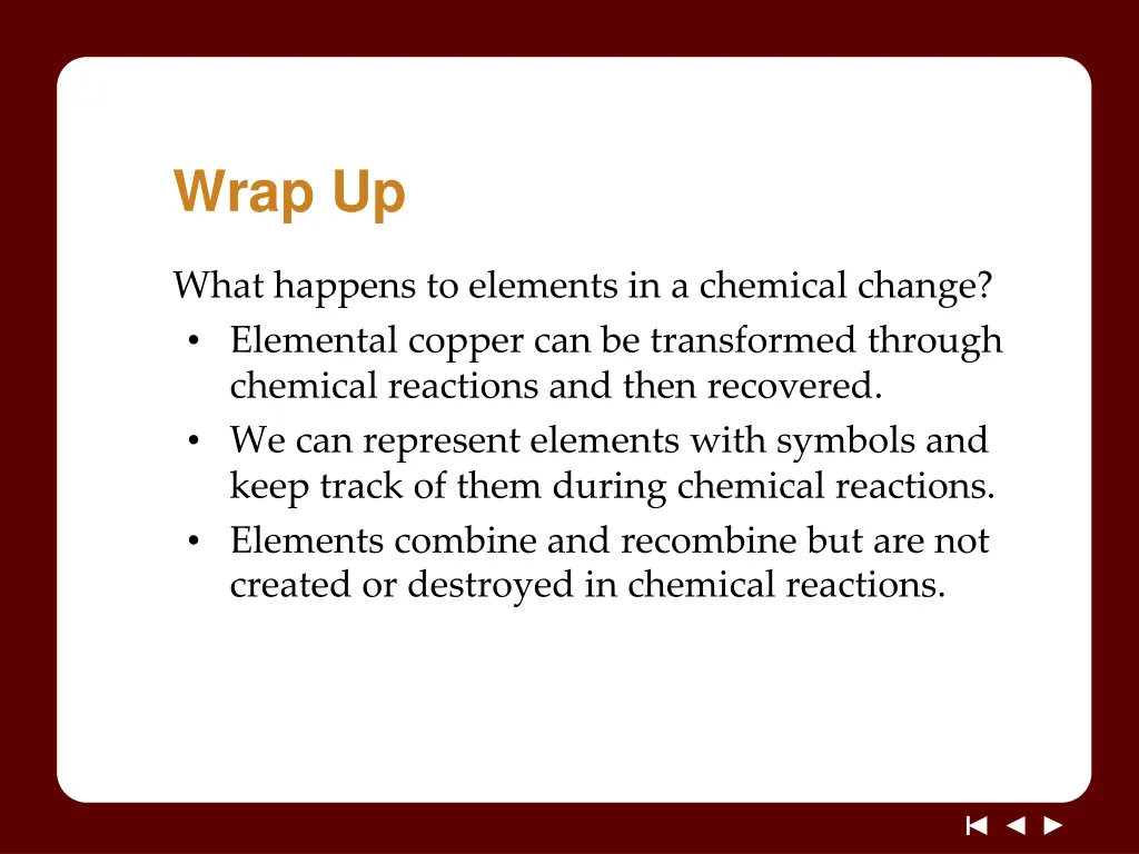 wrap up