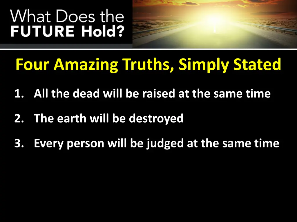 four amazing truths simply stated 3