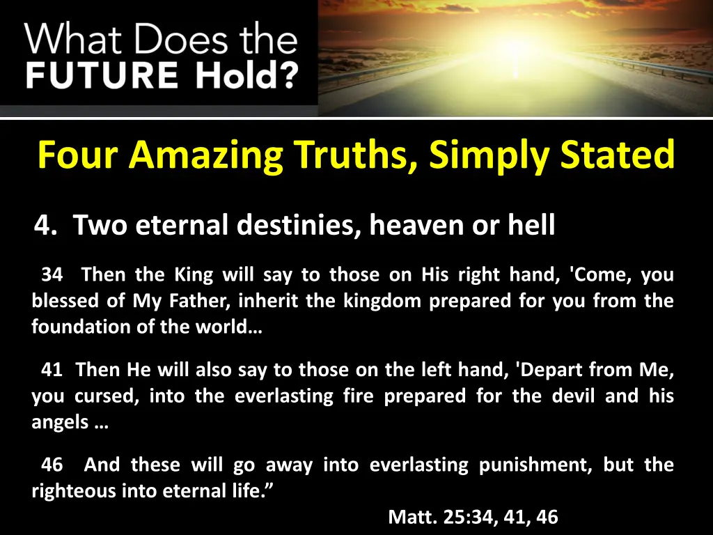 four amazing truths simply stated 6