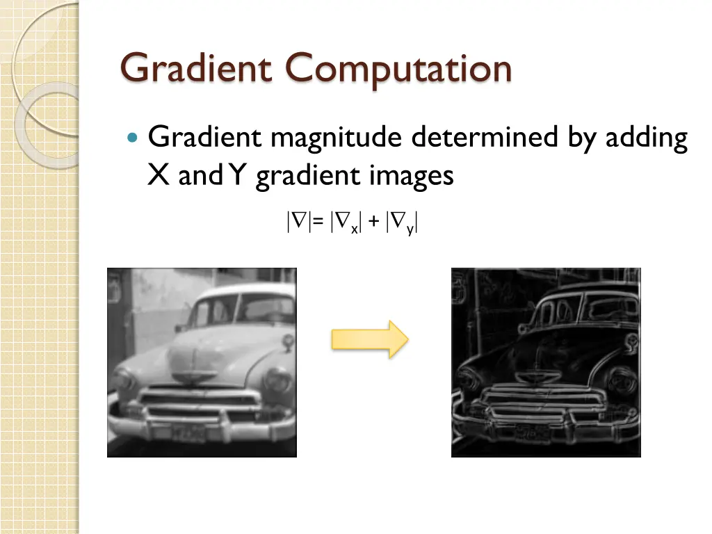 gradient computation 1