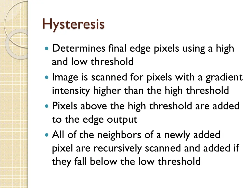 hysteresis