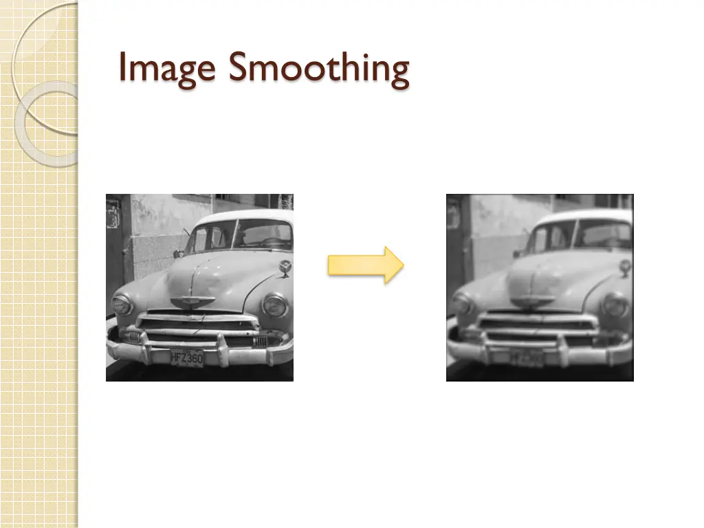 image smoothing 1