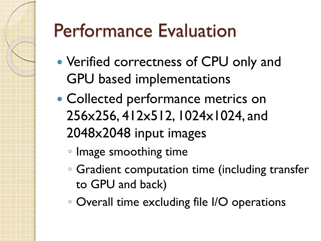 performance evaluation 1