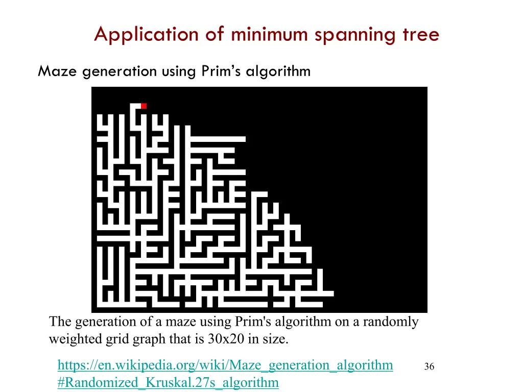 application of minimum spanning tree