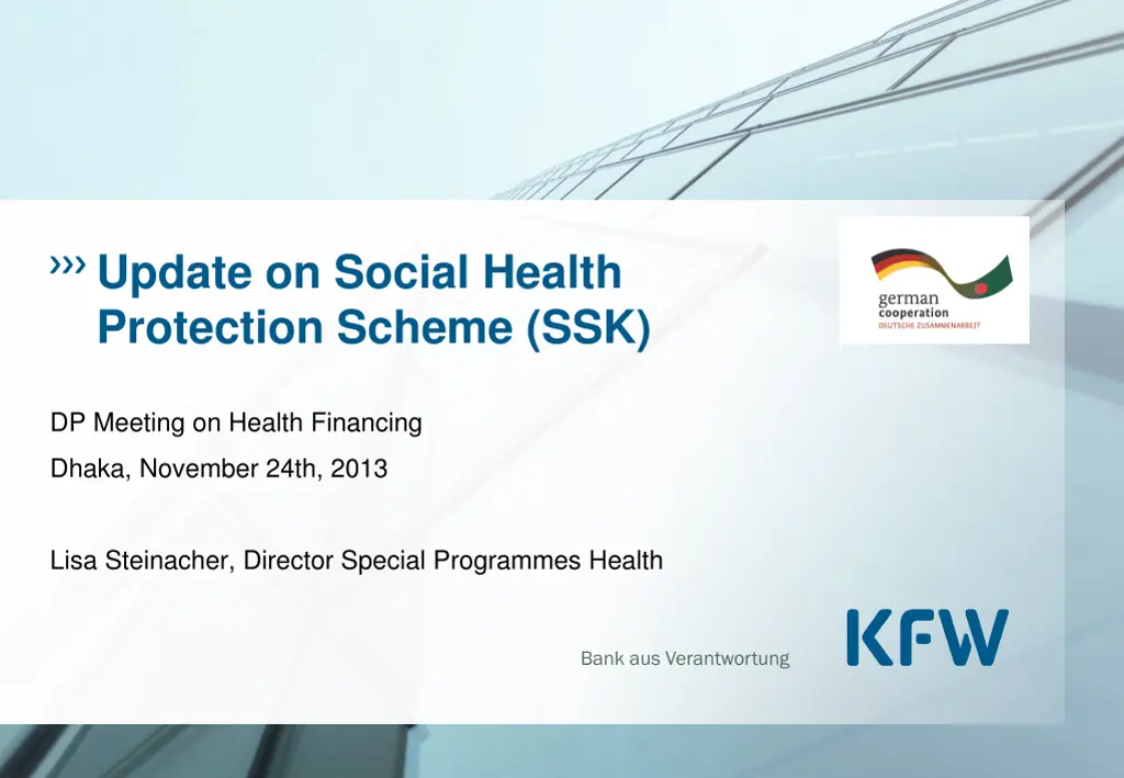update on social health protection scheme ssk