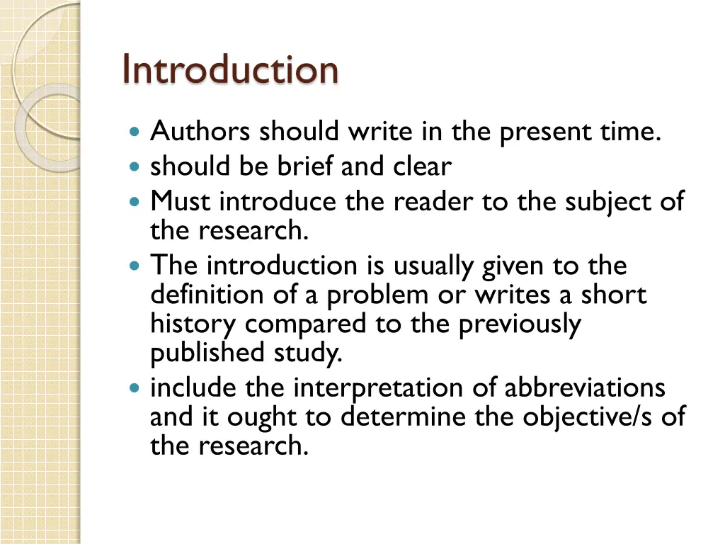 introduction