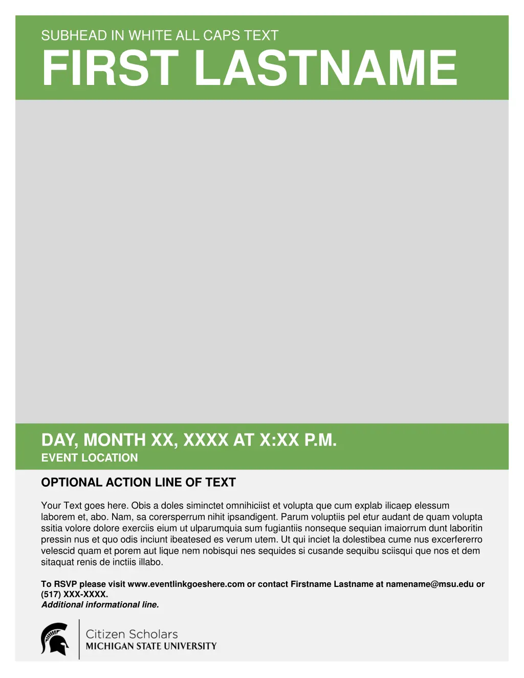subhead in white all caps text first lastname 16