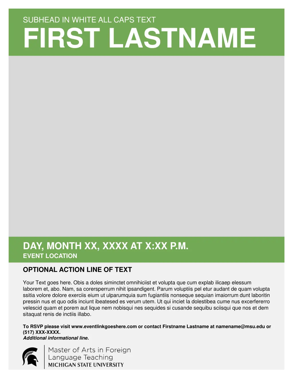 subhead in white all caps text first lastname 21