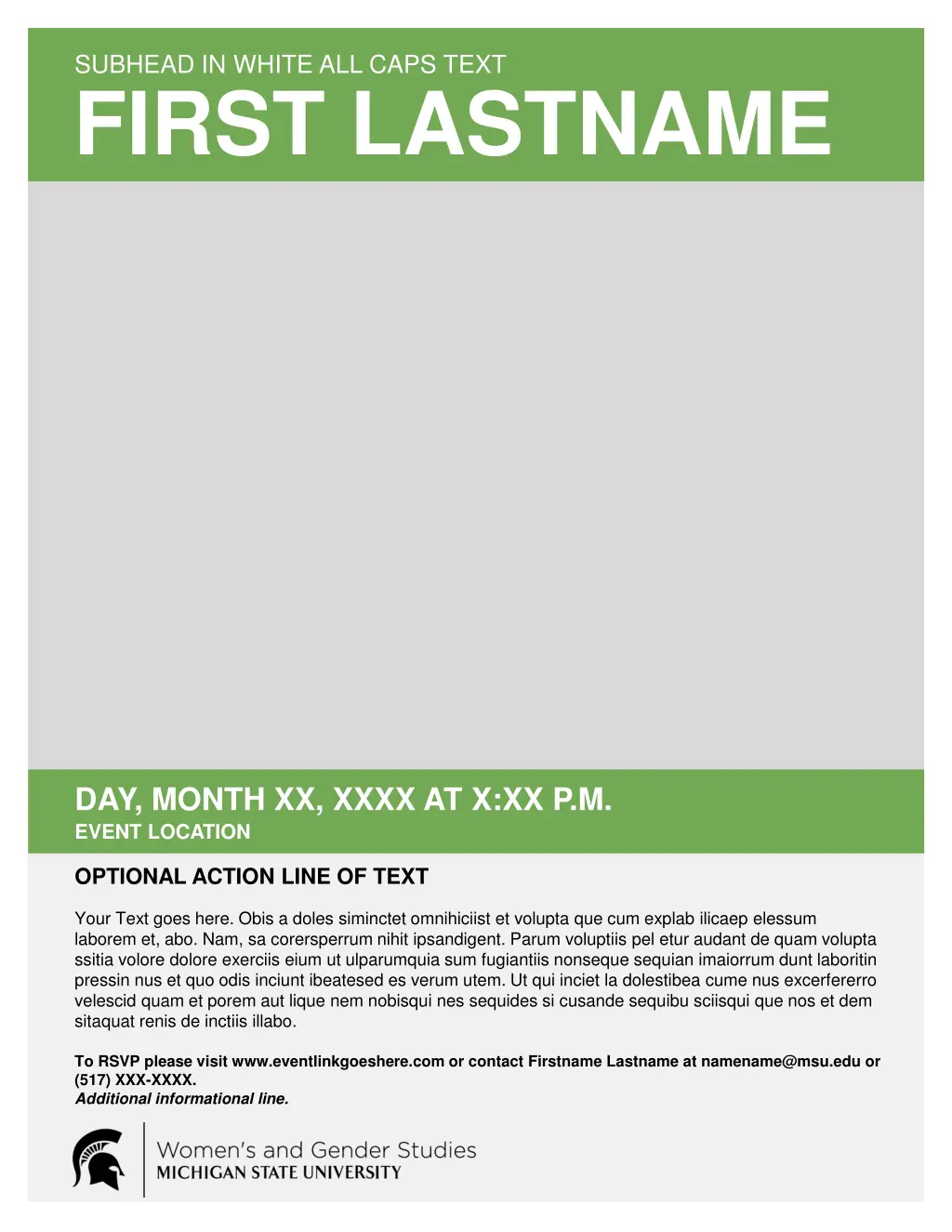 subhead in white all caps text first lastname 23
