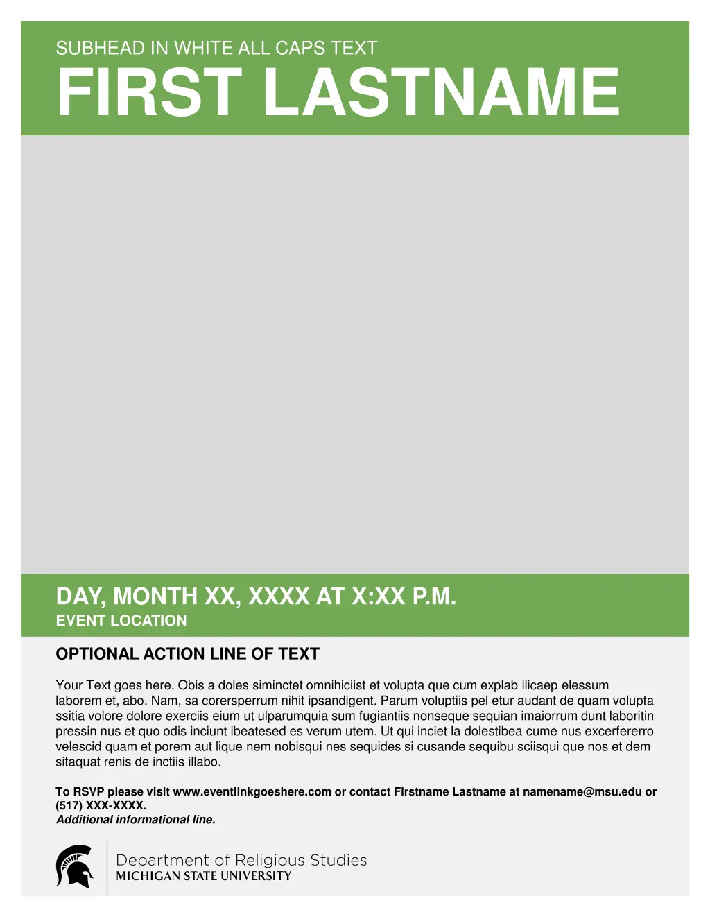 subhead in white all caps text first lastname 8