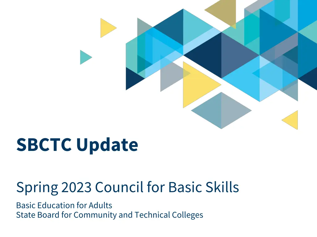sbctc update