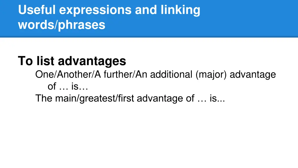 useful expressions and linking words phrases 1