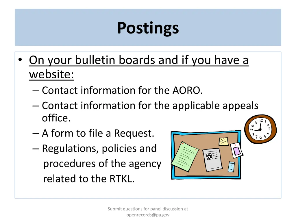 postings