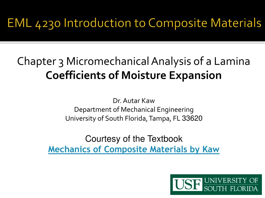 chapter 3 micromechanical analysis of a lamina