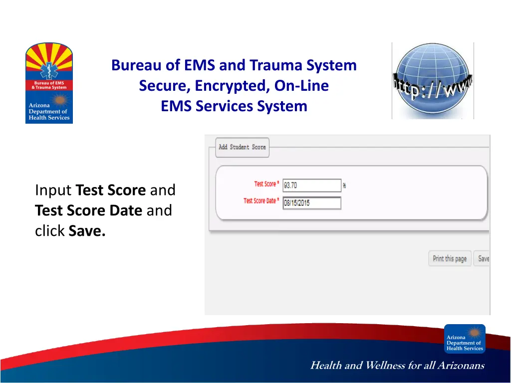 bureau of ems and trauma system secure encrypted 10