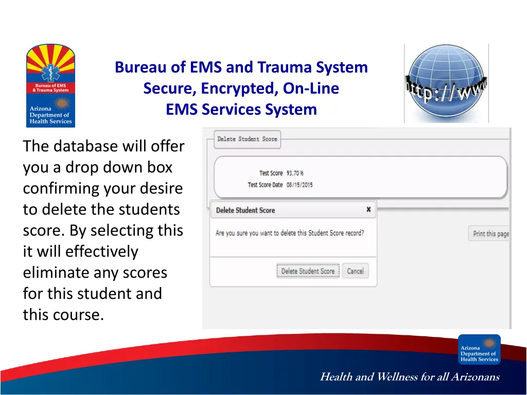 bureau of ems and trauma system secure encrypted 15