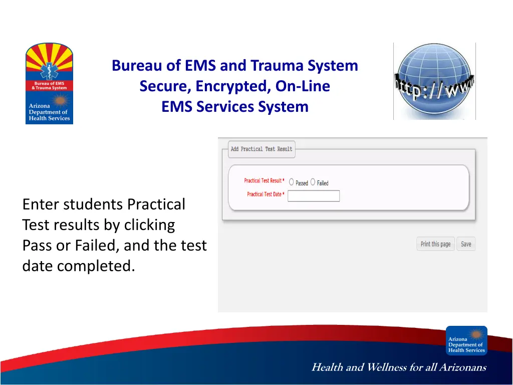 bureau of ems and trauma system secure encrypted 18