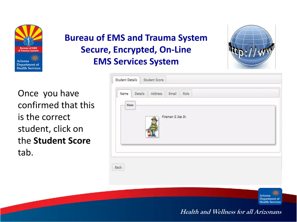 bureau of ems and trauma system secure encrypted 8