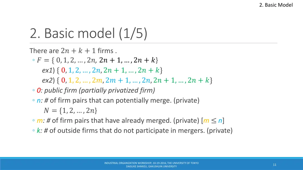 2 basic model