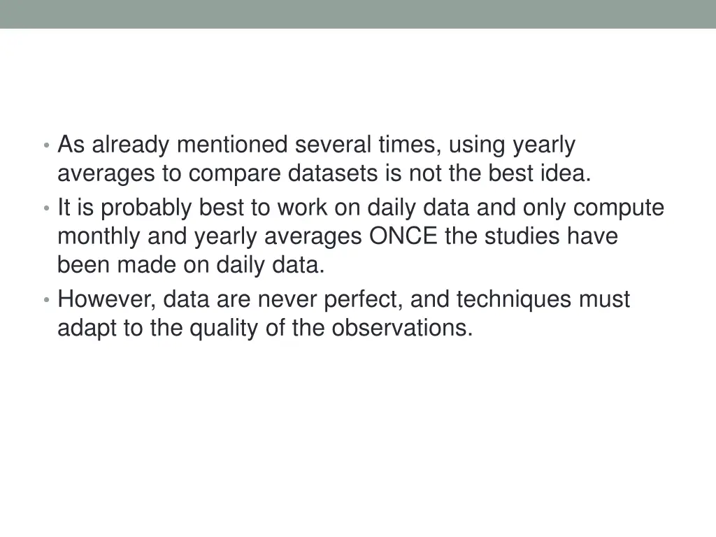 as already mentioned several times using yearly