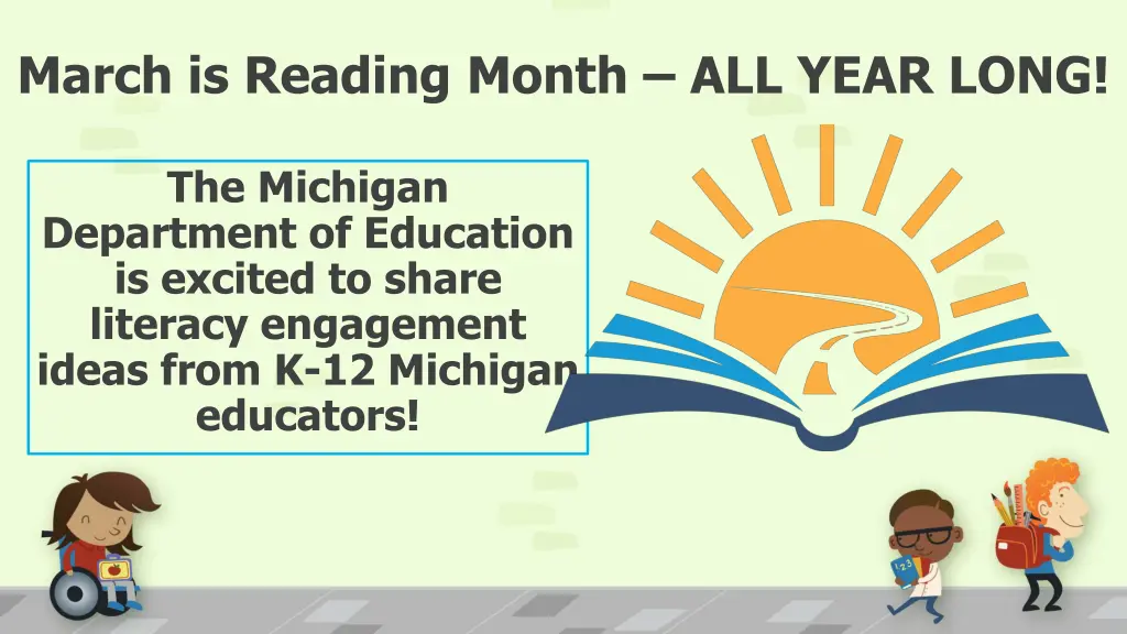 march is reading month all year long