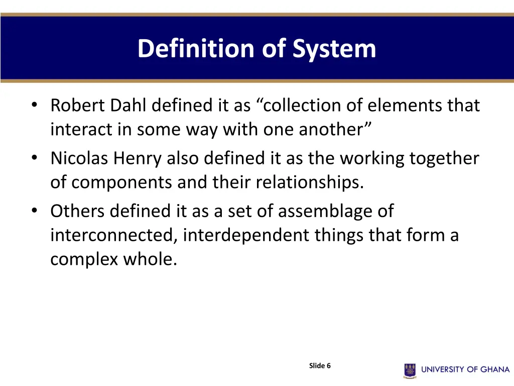 definition of system