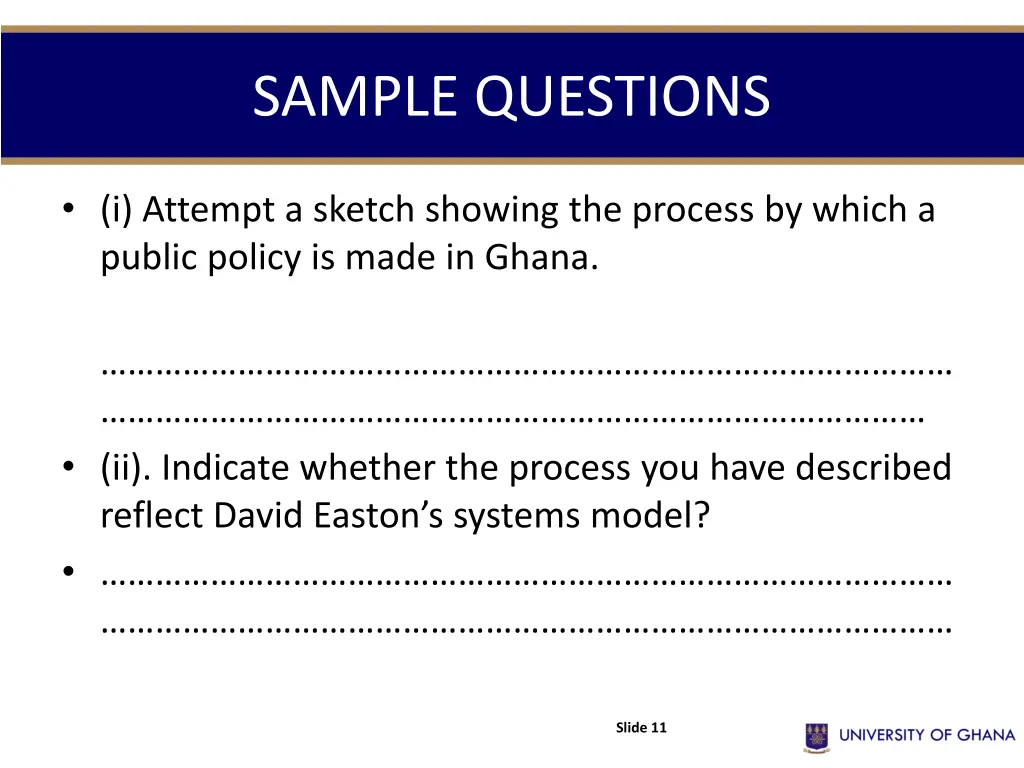 sample questions